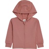 Hanes Baby Pure Comfort French Terry Hoodie, Infant Full-zip Hooded Jacket, Unisex, 2-pack(Misted Rose)