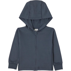 Hanes Baby Pure Comfort French Terry Hoodie, Infant Full-zip Hooded Jacket, Unisex, 2-pack(Dark Grey)