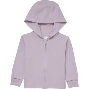 Hanes Baby Pure Comfort French Terry Hoodie, Infant Full-zip Hooded Jacket, Unisex, 2-pack(Lavender)