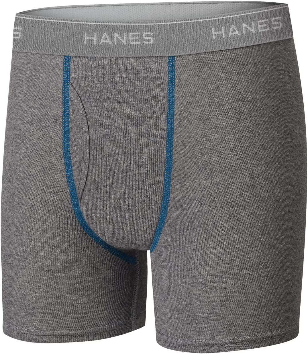 image:imageHanes Boys Underwear Boxer Briefs Or Briefs Pack 8 Or 12 Pack Cotton Stretch Underwear for Boys amp Toddler BoysGreyBlueBlackRed