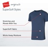 Hanes Boys’ Originals T-Shirt Pack, SuperSoft Undershirts for Boys, Moisture-Wicking, 3-Pack