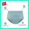 Hanes Boys’ Potty Training Underwear, Light Leaks Toddler Cotton Briefs and Boxer Briefs, Multi-pack(Blue – 5 Pack)