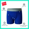 Hanes Boys’ Potty Training Underwear, Light Leaks Toddler Cotton Briefs and Boxer Briefs, Multi-pack(Boxer Briefs – Blue/Gray – 6 Pack)