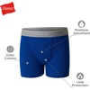 Hanes Boys’ Potty Training Underwear, Light Leaks Toddler Cotton Briefs and Boxer Briefs, Multi-pack(Boxer Briefs – Blue/Gray – 6 Pack)