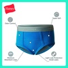 Hanes Boys’ Potty Training Underwear, Light Leaks Toddler Cotton Briefs and Boxer Briefs, Multi-pack(Briefs – Blue – 6 Pack)