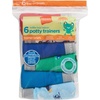 Hanes Boys’ Potty Training Underwear, Light Leaks Toddler Cotton Briefs and Boxer Briefs, Multi-pack(Briefs – Blue – 6 Pack)