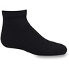 Hanes Boys’ Socks Pack, Double Tough Moisture Wicking Ankle, Crew, No Show Socks, 12 & 14 Pair Packs(Black – Ankle  12 Pack)