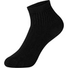 Hanes Boys’ Socks Pack, Double Tough Moisture Wicking Ankle, Crew, No Show Socks, 12 & 14 Pair Packs(Black – Ankle  14 Pack)