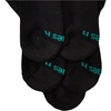 Hanes Boys’ Socks Pack, Double Tough Moisture Wicking Ankle, Crew, No Show Socks, 12 & 14 Pair Packs(Black – Crew  12 Pack)