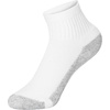 Hanes Boys’ Socks Pack, Double Tough Moisture Wicking Ankle, Crew, No Show Socks, 12 & 14 Pair Packs(White – Ankle  14 Pack)