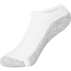 Hanes Boys’ Socks Pack, Double Tough Moisture Wicking Ankle, Crew, No Show Socks, 12 & 14 Pair Packs(White – No Show  14 Pack)