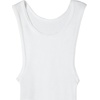 Hanes Boys’ Undershirt Tank Top Pack – Kids’ Tank Undershirts – Cool Comfort Moisture-Wicking Sleeveless Shirts(White)
