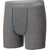 Hanes Boys’ Underwear Boxer Briefs Or Briefs Pack, 8 Or 12 Pack, Cotton Stretch Underwear for Boys & Toddler Boys(Grey/Blue/Black/Red)