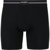 Hanes Men’s Perfect Flex Breathable Boxer Brief Underwear, Lightweight Luxe Modal Blend, Supportive Pouch, 1-pack(Black)