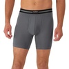 Hanes Men’s Perfect Flex Breathable Boxer Brief Underwear, Lightweight Luxe Modal Blend, Supportive Pouch, 1-pack(Grey)