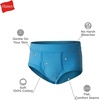 Hanes Toddler Boys’ Organic Cotton Underwear, Pure Comfort 100% Cotton Boxer Briefs Available, 10 & 7 Pack(Briefs – Assorted – 10 Pack)