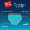 Hanes boys Overnight Underwear Pack, 3-pack, Light & Moderate Leaks, Confident Nights Overnight Underwear, Multi(Black/Grey)