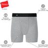 Hanes boys Underwear Boxer Briefs Pack, 8-pack, Cotton-stretch Dyed Boys’ Underwear, Moisture-wicking(Black  Blue  Navy)