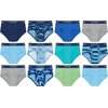 Hanes boys Underwear Boxer Briefs Pack, 8-pack, Cotton-stretch Dyed Boys’ Underwear, Moisture-wicking(Concrete Heather  Olive Green  Blue  Camo)