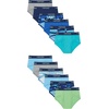 Hanes boys Underwear Boxer Briefs Pack, 8-pack, Cotton-stretch Dyed Boys’ Underwear, Moisture-wicking(Concrete Heather  Olive Green  Blue  Camo)