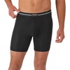 Hanes Men’s Perfect Flex Breathable Boxer Brief Underwear, Lightweight Luxe Modal Blend, Supportive Pouch, 1-pack(Black)