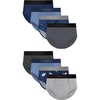 Hanes boys Underwear Boxer Briefs Pack, 8-pack, Cotton-stretch Dyed Boys’ Underwear, Moisture-wicking(Misty Mountain  Space Print  Grey)