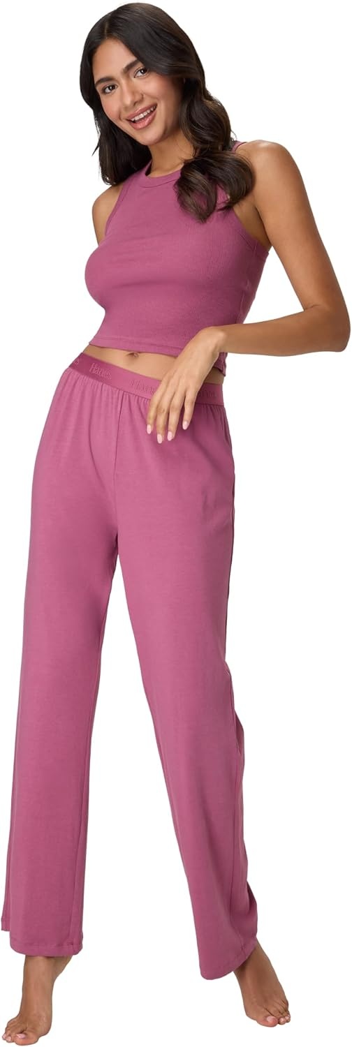 image:imageHanes Womens Lounge Pants Originals Supersoft Comfywear Sleep Pants Loungewear for Women 30Mauve Mood