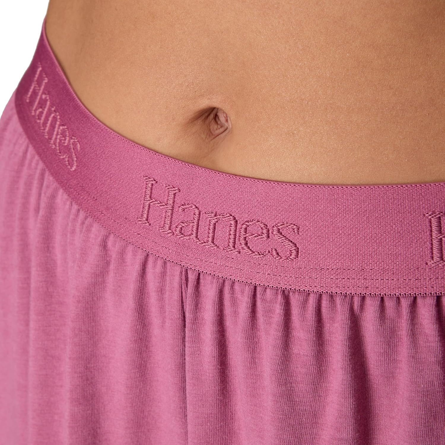 image:imageHanes Womens Originals Sleep Shorts 2Pack Comfywear Supersoft Lounge Shorts Pack 325Stargazer GreyMauve Mood