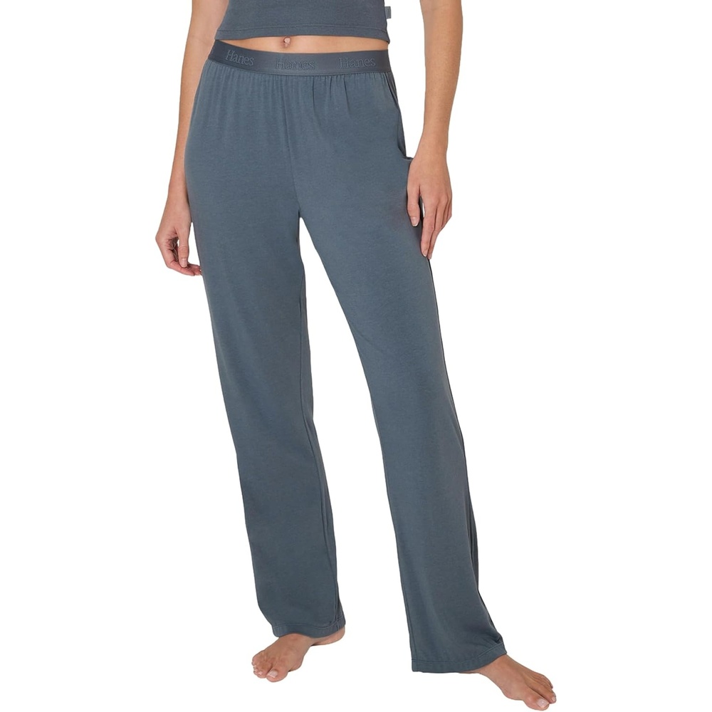 image:imageHanes Womens Lounge Pants Originals Supersoft Comfywear Sleep Pants Loungewear for Women 30Stargazer Grey