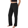 Hanes Women’s Lounge Pants, Originals Supersoft Comfywear Sleep Pants, Loungewear for Women, 30″(Black)