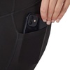 Hanes Women’s Maternity 7/8 Leggings, Stretch & Recover Pregnancy Leggings with Foldable Waistband, 25” Inseam(Black)
