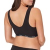 Hanes Women’s Maternity Nursing Bra, Lounge Nursing Bralette, Moisture-Wicking, Odor Protection(Black)