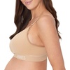Hanes Women’s Maternity Nursing Bra, Seamless Wireless Nursing Bralette for Women, Adjustable Straps(Deep Glow)