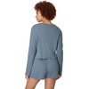 Hanes Women’s Originals 2-piece Lounge Set, Supersoft Cropped Baby Doll Tee & Sleep Shorts Loungewear Set(Stargazer Grey/Stargazer Grey)
