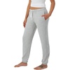 Hanes Women’s Originals French Terry Joggers, Lightweight Lounge Pants for Women, Comfywear Loungewear, 28″(Heritage Grey Marle)