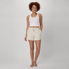 Hanes Women’s Originals French Terry Lounge Shorts, Comfywear Loungewear, Sleep Shorts for Women, 4″(Oatmeal Marle)