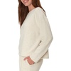 Hanes Women’s Originals French Terry Pullover, Cropped Crewneck Sweatshirt for Women, Comfywear Loungewear(Oatmeal Marle)