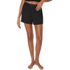 Hanes Women’s Originals Pajama Shorts Pack, 2-Pack, Comfywear Pajamas for Women Set, Loungewear Clothing, Sleep Shorts(Black/Natural Cedar)