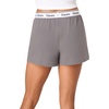 Hanes Womens Originals Pajama Shorts Pack, 2-Pack, Comfywear Pajamas for Women Set, Loungewear Clothing, Sleep Shorts(Grey Charm/Oatmeal Marle)