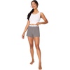 Hanes Womens Originals Pajama Shorts Pack, 2-Pack, Comfywear Pajamas for Women Set, Loungewear Clothing, Sleep Shorts(Grey Charm/Oatmeal Marle)