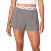 Hanes Womens Originals Pajama Shorts Pack, 2-Pack, Comfywear Pajamas for Women Set, Loungewear Clothing, Sleep Shorts(Grey Charm/Oatmeal Marle)