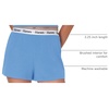 Hanes Womens Originals Pajama Shorts Pack, 2-Pack, Comfywear Pajamas for Women Set, Loungewear Clothing, Sleep Shorts(Provence Blue/Black)
