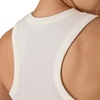 Hanes Women’s Originals Racerback Crop Tank, 2-Pack, Comfywear Supersoft Rib Cropped Tank Top Loungewear Pack(Black/Pearl)