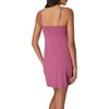 Hanes Women’s Originals Sleep Dress, Comfywear Supersoft Sleep Slip Dress With Built-in Shelf Bra(Mauve Mood)