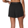 Hanes Women’s Originals Sleep Shorts, 2-Pack, Comfywear Supersoft Lounge Shorts Pack, 3.25″(Black/Cocoa Butter)