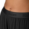 Hanes Women’s Originals Sleep Shorts, 2-Pack, Comfywear Supersoft Lounge Shorts Pack, 3.25″(Black/Cocoa Butter)
