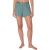 Hanes Women’s Originals Sleep Shorts, 2-Pack, Comfywear Supersoft Lounge Shorts Pack, 3.25″(Faded Sage Green/Parrot Pink)