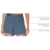 Hanes Women’s Originals Sleep Shorts, 2-Pack, Comfywear Supersoft Lounge Shorts Pack, 3.25″(Stargazer Grey/Mellow Peach)