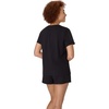 Hanes Women’s Pajama Set, Sleepwear V-Neck Tee & Sleep Shorts Loungewear(Black)