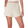 Hanes Women’s Originals French Terry Lounge Shorts, Comfywear Loungewear, Sleep Shorts for Women, 4″(Oatmeal Marle)